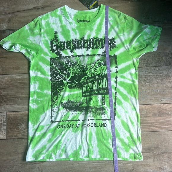 NWT Goosebumps Tie Dye Welcome to Horrorland T Shirt Medium - Picture 5 of 9